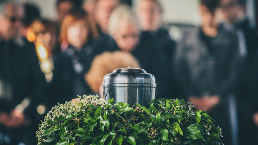 simple funeral